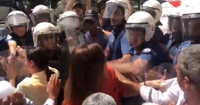 Mardin'de HDP'li gruba polis müdahalesi