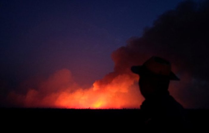 Brezilya Amazonlar'daki yangına yardım etmeyi reddeti