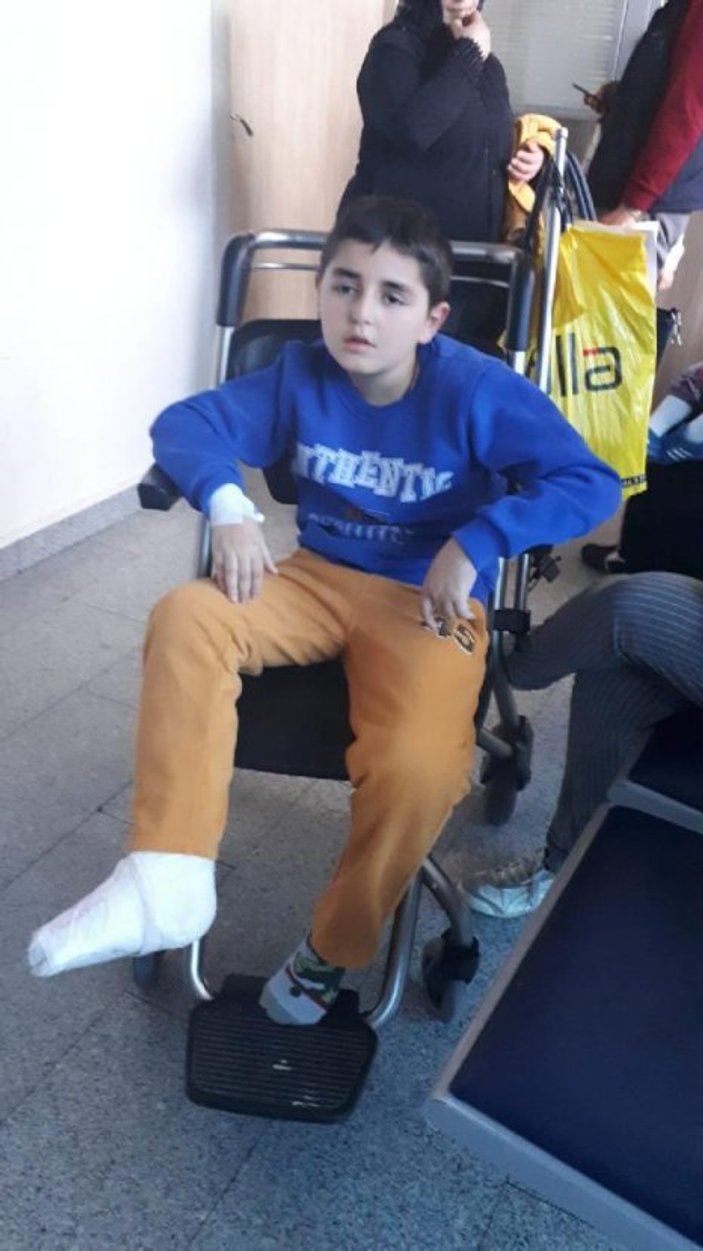 11 yaşındaki Berat'ın beyninde tümör çıktı