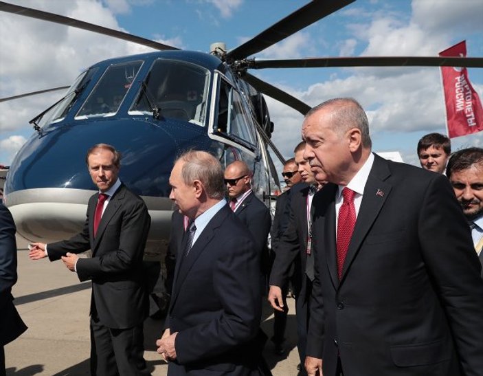 Erdoğan ile Putin arasında helikopter pazarlığı