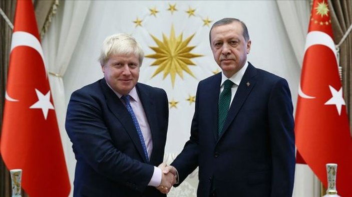 Erdoğan, Boris Johnson'la telefonda görüştü