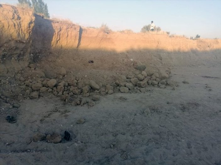 Konya'da toprak kayması: 2 çocuk öldü