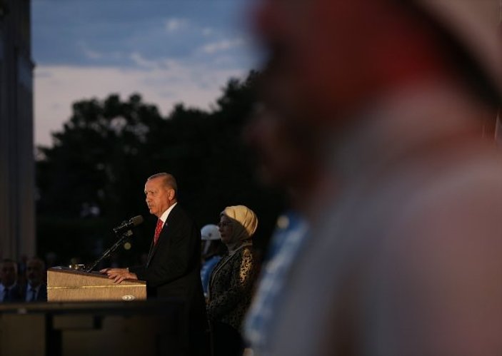 Cumhurbaşkanı Erdoğan'ın 30 Ağustos mesajları