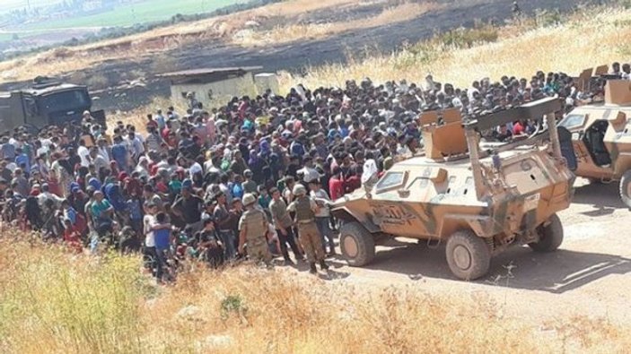 Suriye sınırında güvenlik güçleri önlem aldı