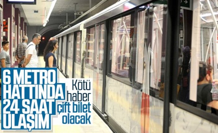 İstanbul'da Marmaray da 24 saat çalışacak