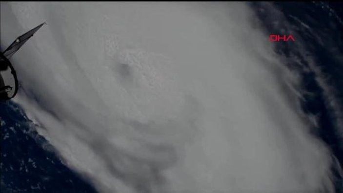 NASA, Dorian Kasırgası görüntülerini yayınladı