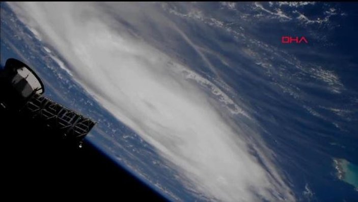 NASA, Dorian Kasırgası görüntülerini yayınladı