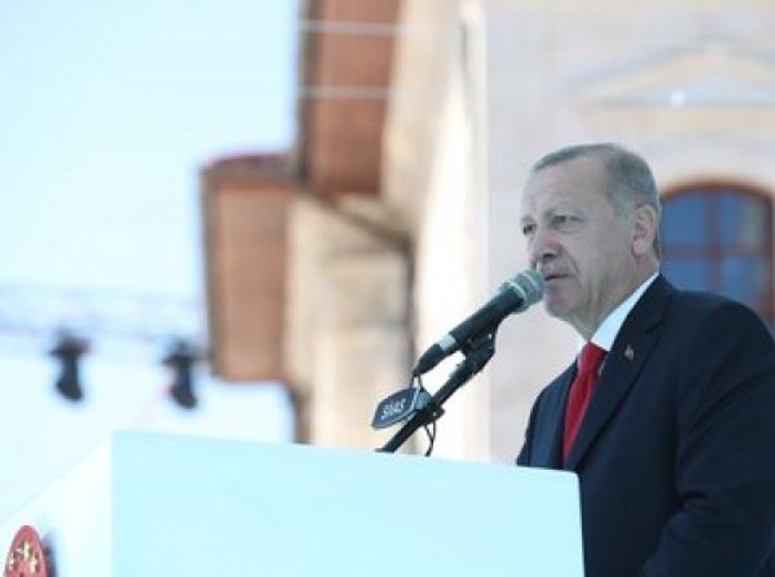 Cumhurbaşkanı Erdoğan Sivas'taki kutlama programında konuştu