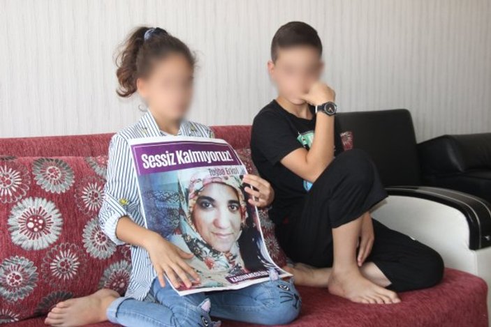 Konya'da annesini öldüren babaları için idam istediler