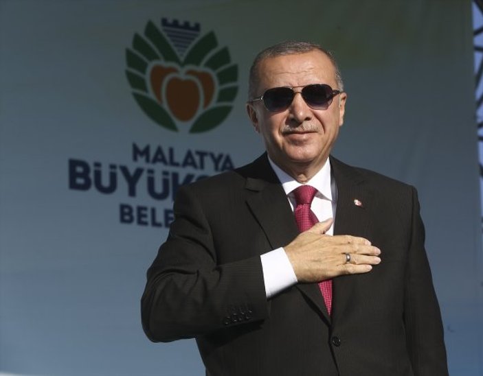 Cumhurbaşkanı Erdoğan, Malatya Toplu Açılış töreninde
