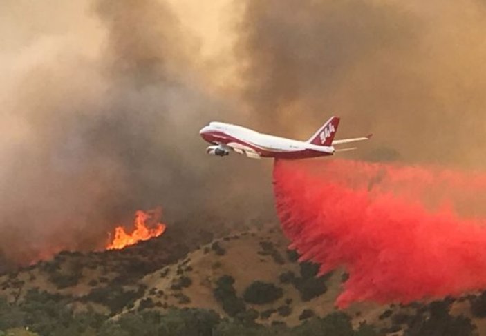 Orman Bakanlığı yangına karşı Boeing 747'leri araştırıyor