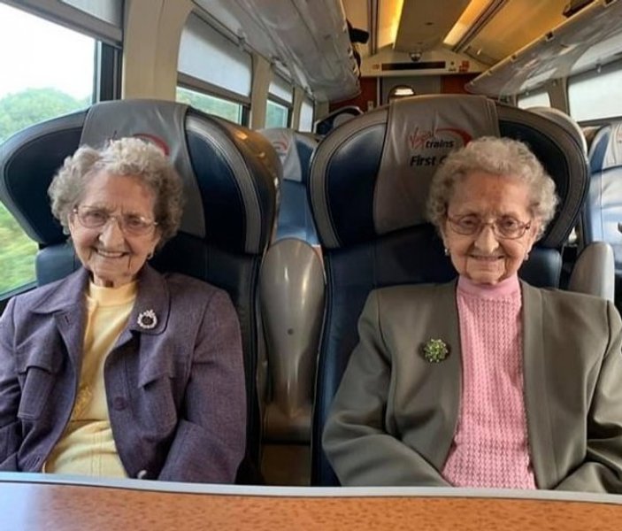 95 yaşındaki ikizlerden uzun yaşamanın sırları