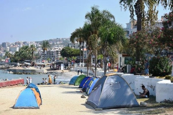 Bu yaz tatilcilerin yeni trendi 'çadır turizmi' oldu