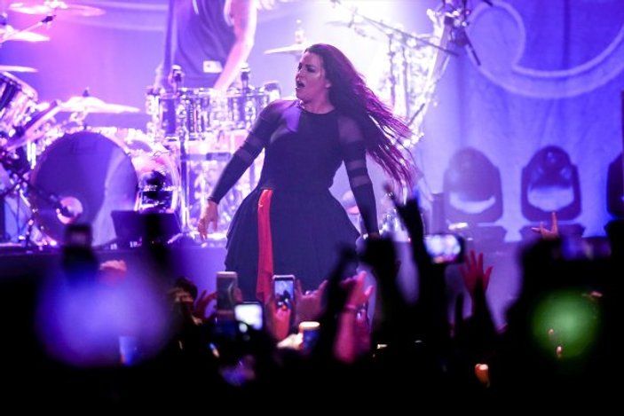 İstanbul'da Evanescence rüzgarı