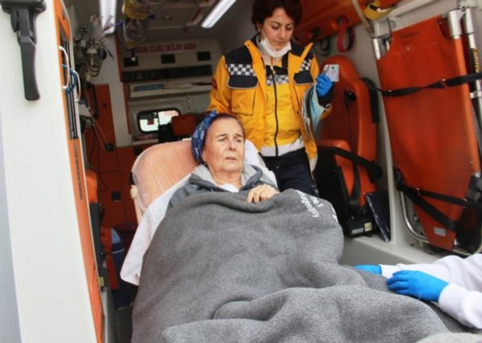 Fatma Girik, hastaneye yatırıldı
