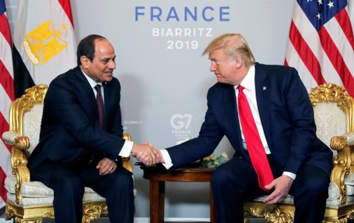 Trump'tan Sisi'ye: Nerede benim favori diktatörüm