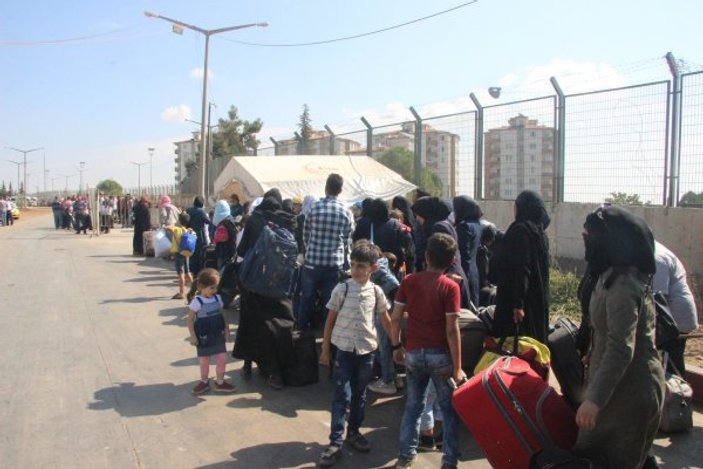 Bayram dönüşü yapan Suriyeli sayısı 39 bin oldu