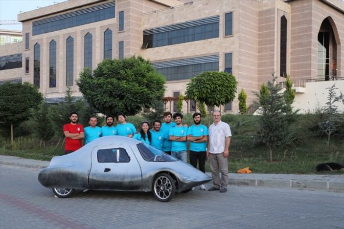 Bartın Üniversitesi elektrikli otomobiliyle yarışmaya hazır