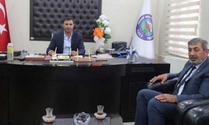 MHP'li Başkan'dan HDP'li Başkan'a ziyaret