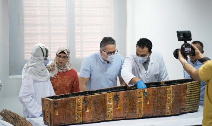 Mısır’da mumyalara restorasyon