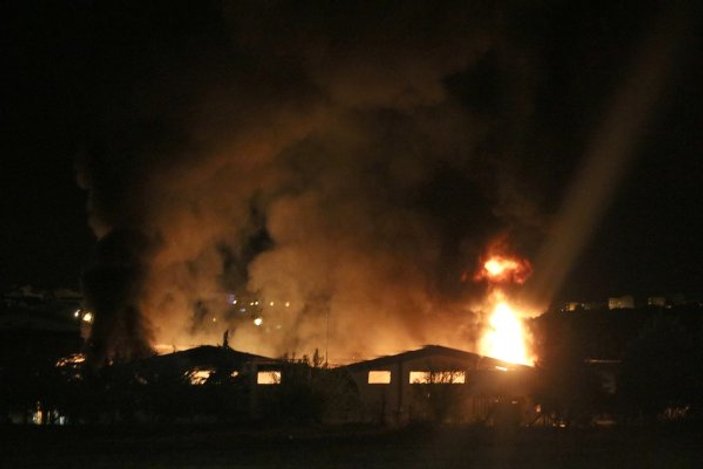 Kırklareli'nde tekstil fabrikasında yangın