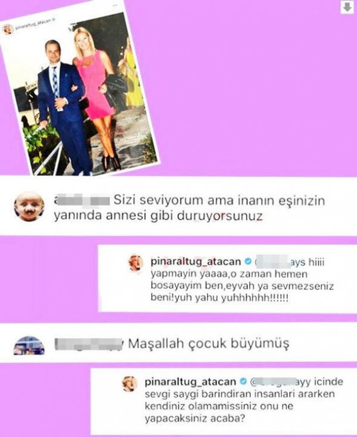 Pınar Altuğ'u çıldırtan yorum