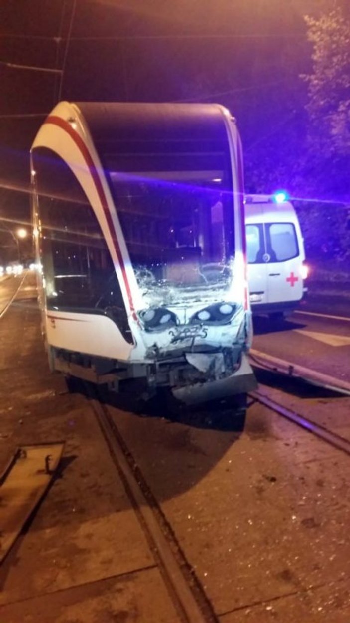 Rusya'da tramvay kazası