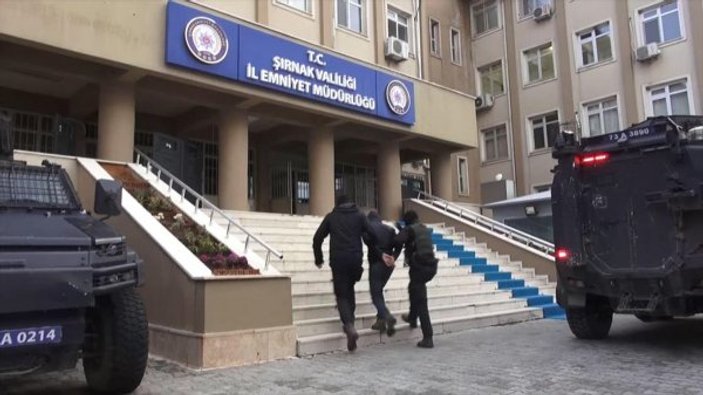 Şırnak'ta terör örgütü operasyonu: 14 gözaltı