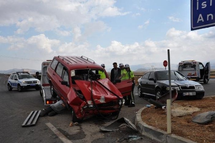 Gaziantep'te trafik kazası: 12 yaralı