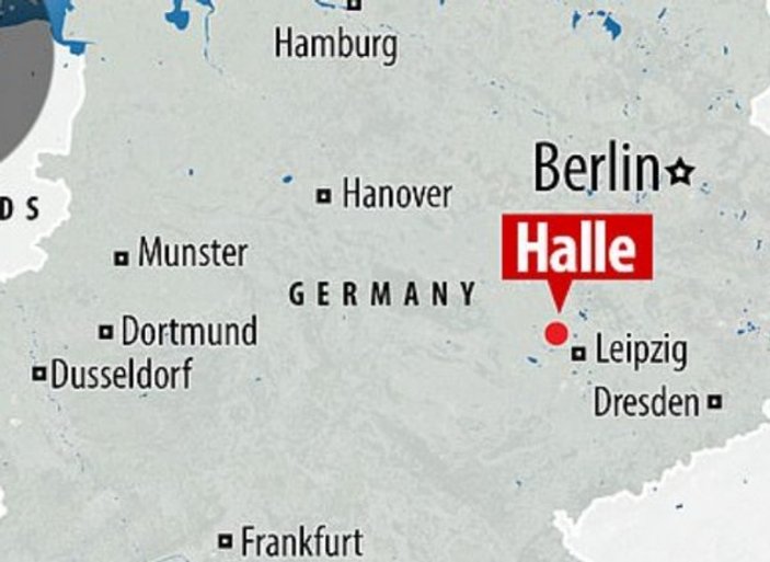 Almanya’da sinagoga saldırı: 2 ölü, 2 yaralı