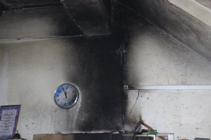 Karaman'da mobilya atölyesinde yangın çıktı