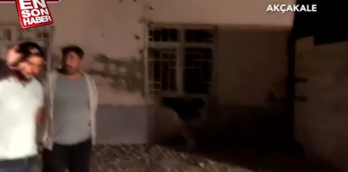 YPG'nin attığı havan Akçakale'de bir eve isabet etti