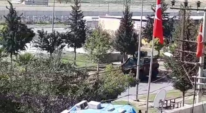 Zırhlı araçlar Mehter Marşı'yla devriyede