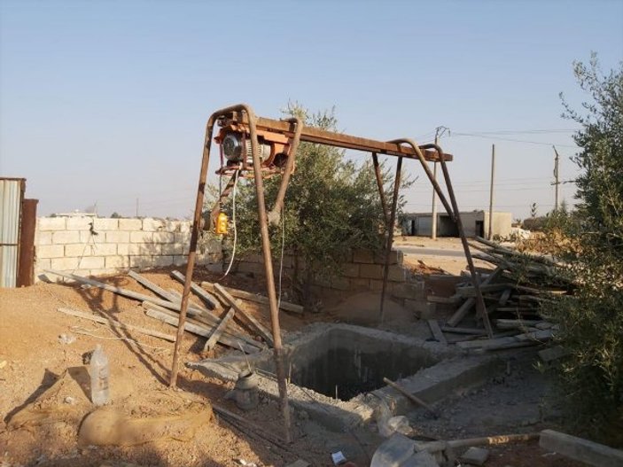 Resulayn'da YPG'nin beton destekli tünelleri bulundu
