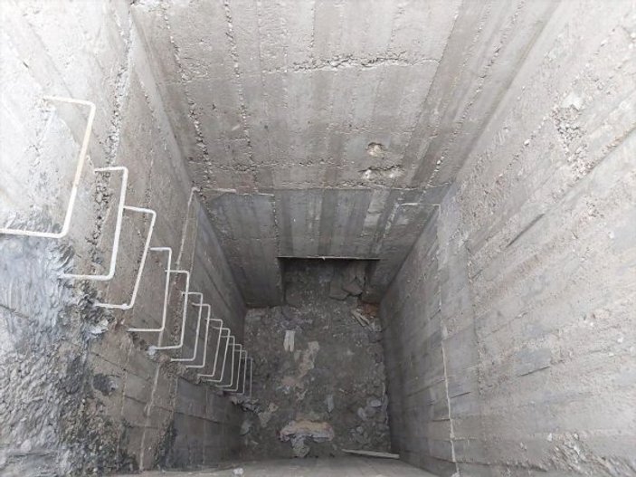 Resulayn'da YPG'nin beton destekli tünelleri bulundu
