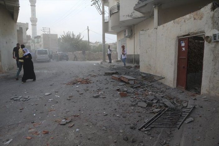 YPG'li teröristler Nusaybin'de sivilleri vurdu