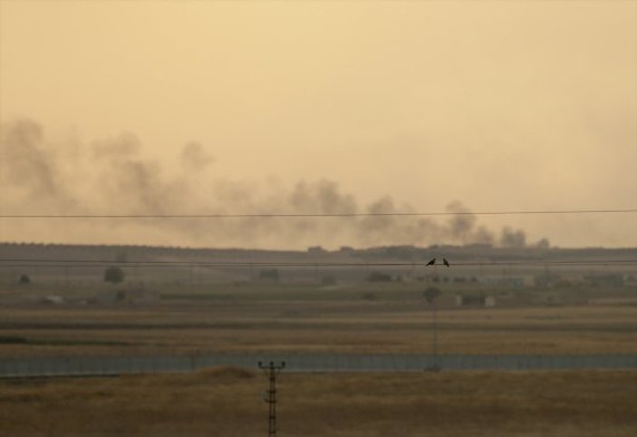 Sınırda namlular YPG'ye bakıyor
