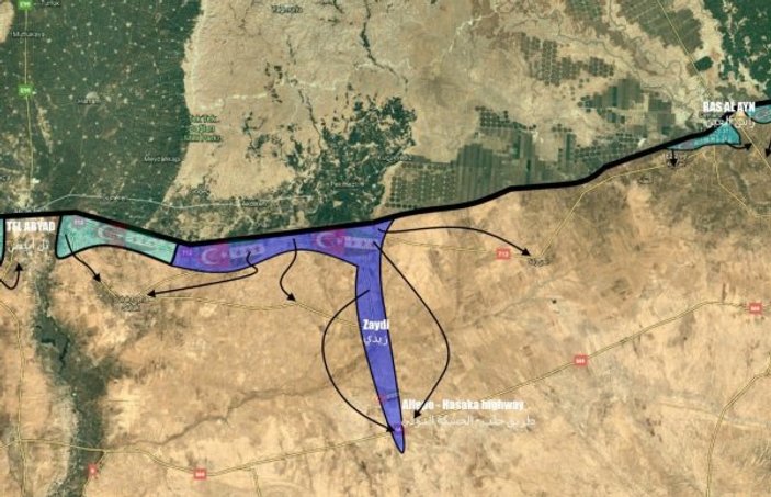 Suriye Milli Ordusu askerleri stratejik kara yoluna ulaştı