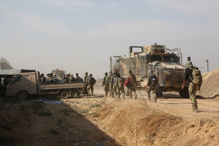 Suriye Milli Ordusu askerleri stratejik kara yoluna ulaştı