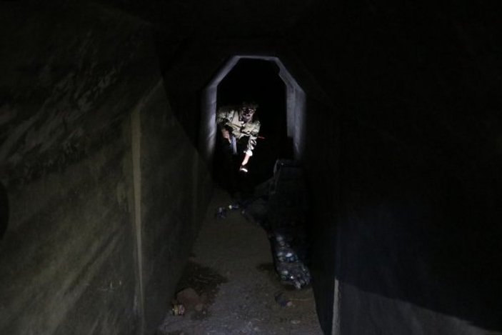YPG'nin kazdığı tüneller tespit edildi