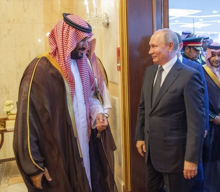 Putin, Suudi Arabistan'da