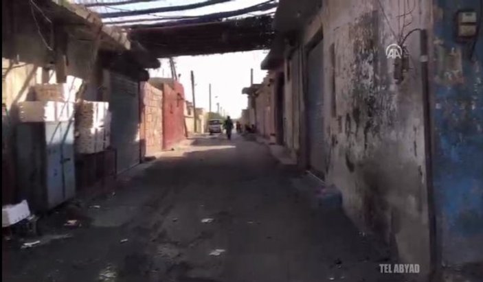 YPG'den temizlenen Tel Abyad'dan ilk görüntüler