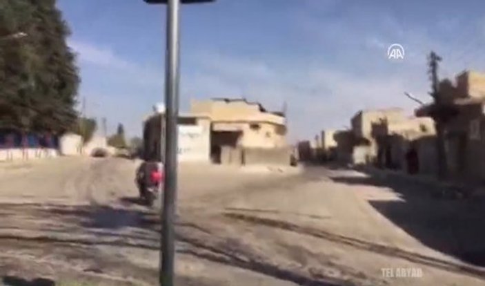 YPG'den temizlenen Tel Abyad'dan ilk görüntüler