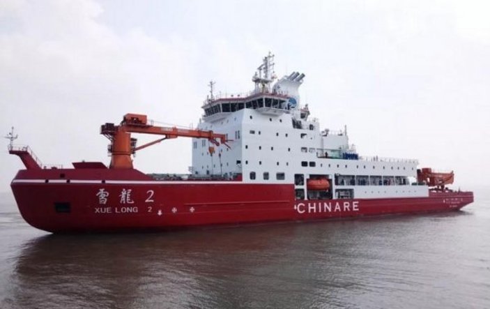 Çin'in buzkıran gemisi sefere çıktı
