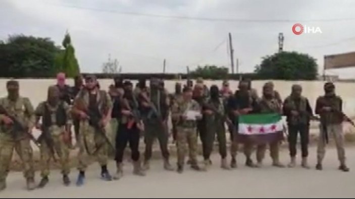 Suriye Milli Ordusu Resulayn Tümeni'ni kurduğunu açıkladı