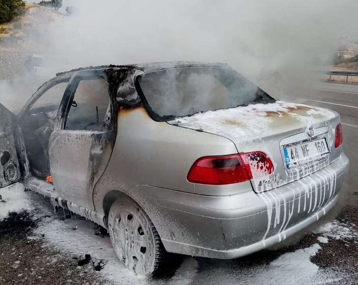 Malatya'da askeri personel taşıyan araç kaza yaptı