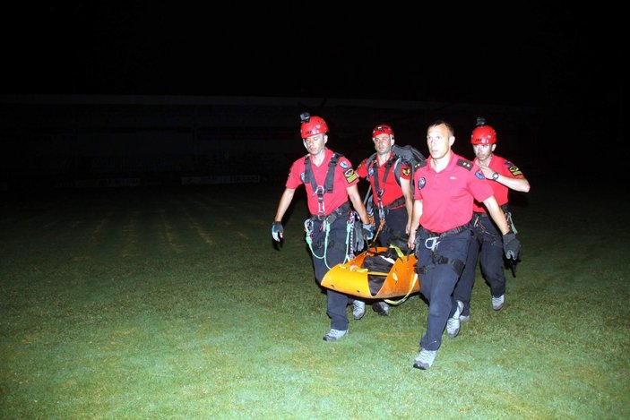 Muğla'da paraşüt kazası geçiren turistlere ulaşıldı