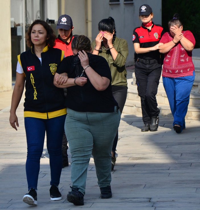 Adana'da fuhuş operasyonu: 54 gözaltı