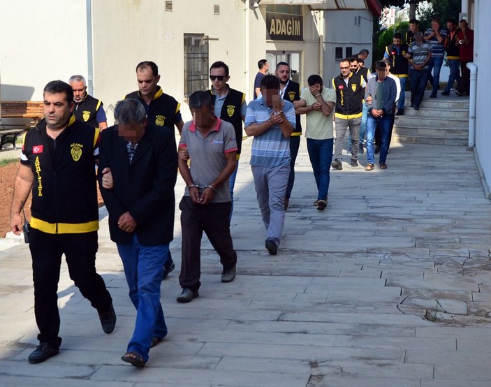 Adana'da fuhuş operasyonu: 54 gözaltı