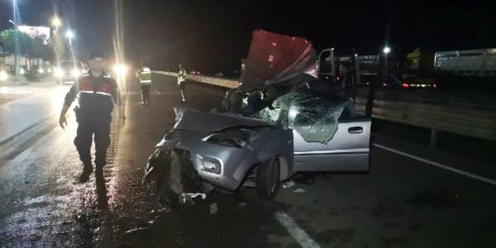 Bursa'da trafik kazasında 1 kişi hayatını kaybetti